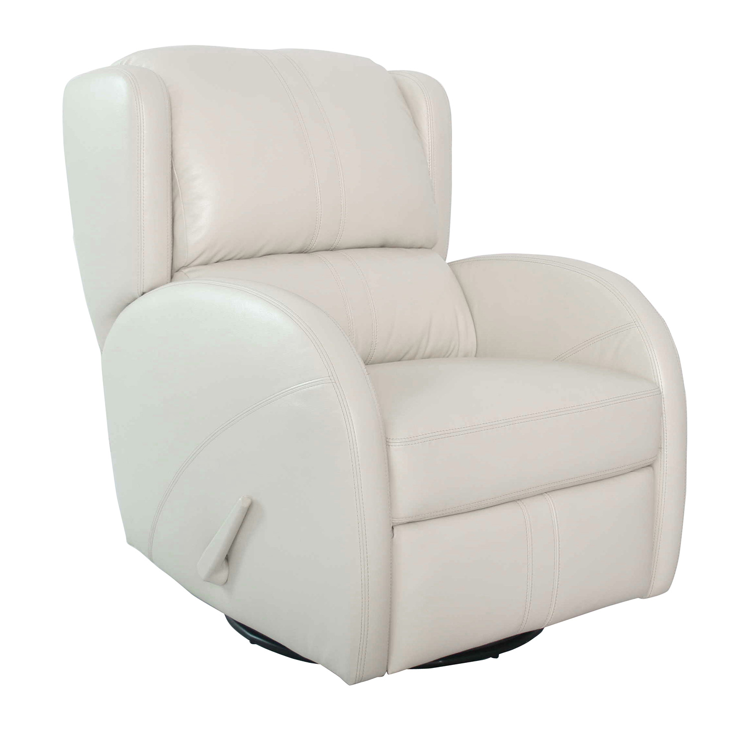 Barcalounger Platinum ll Rocker Leather Recliner - Cream