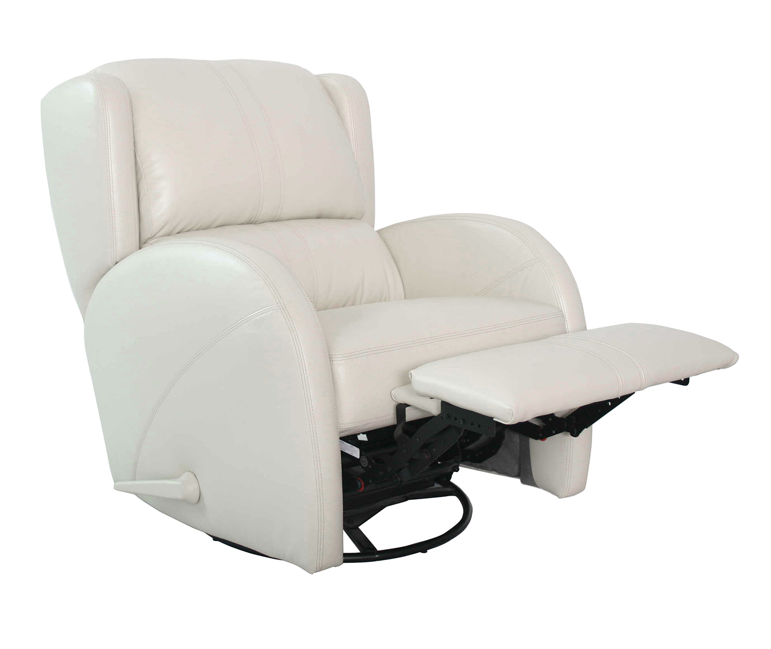 Barcalounger Platinum ll Rocker Leather Recliner - Cream