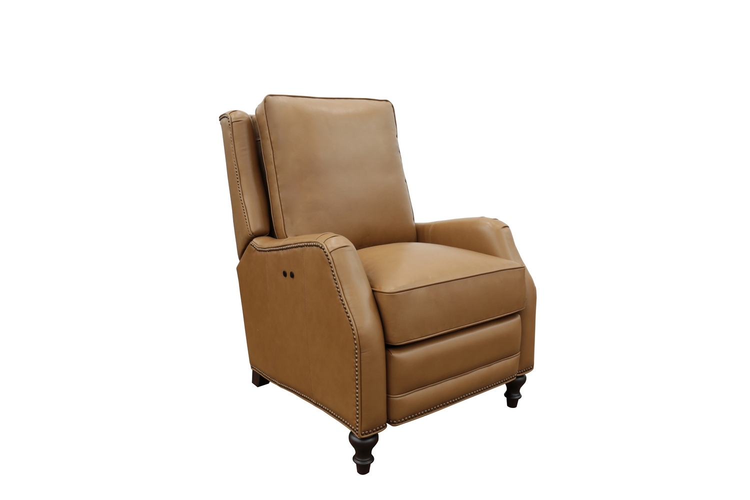 Barcalounger Huntington Power Recliner Chair - Shoreham Ponytail/All Leather