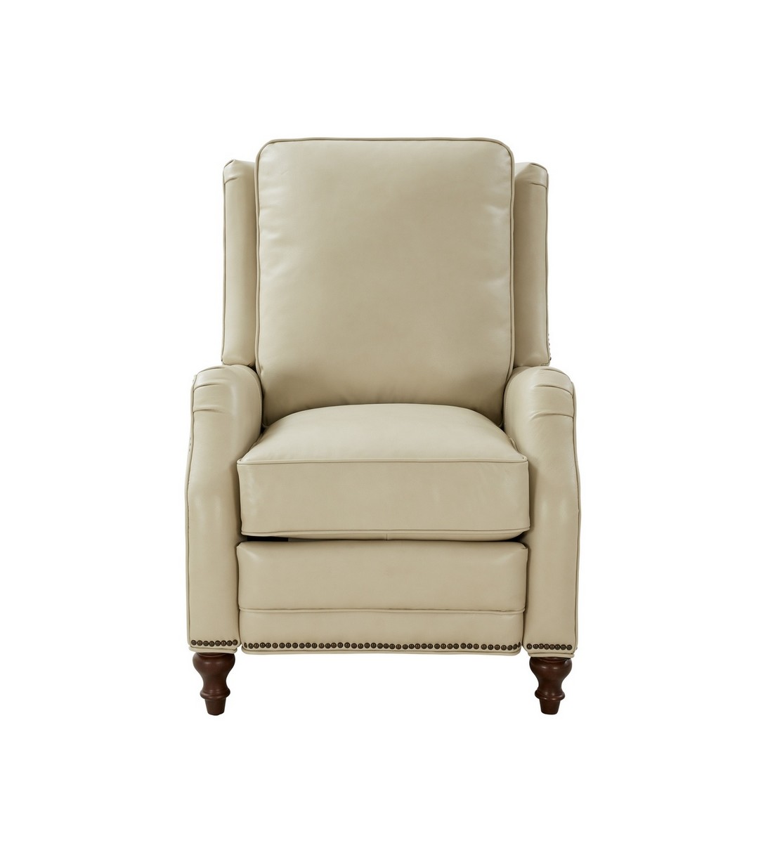 Barcalounger Huntington Power Recliner Chair - Barone Parchment/All Leather