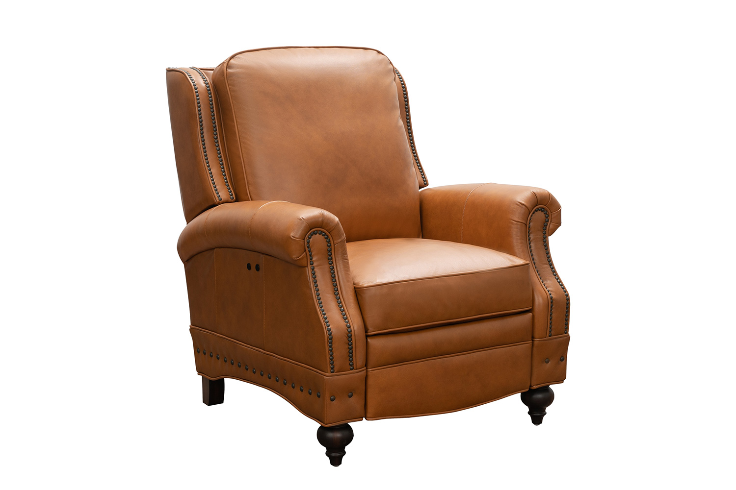 Barcalounger Marysville Power Recliner Chair - Ashford Cognac/All Leather