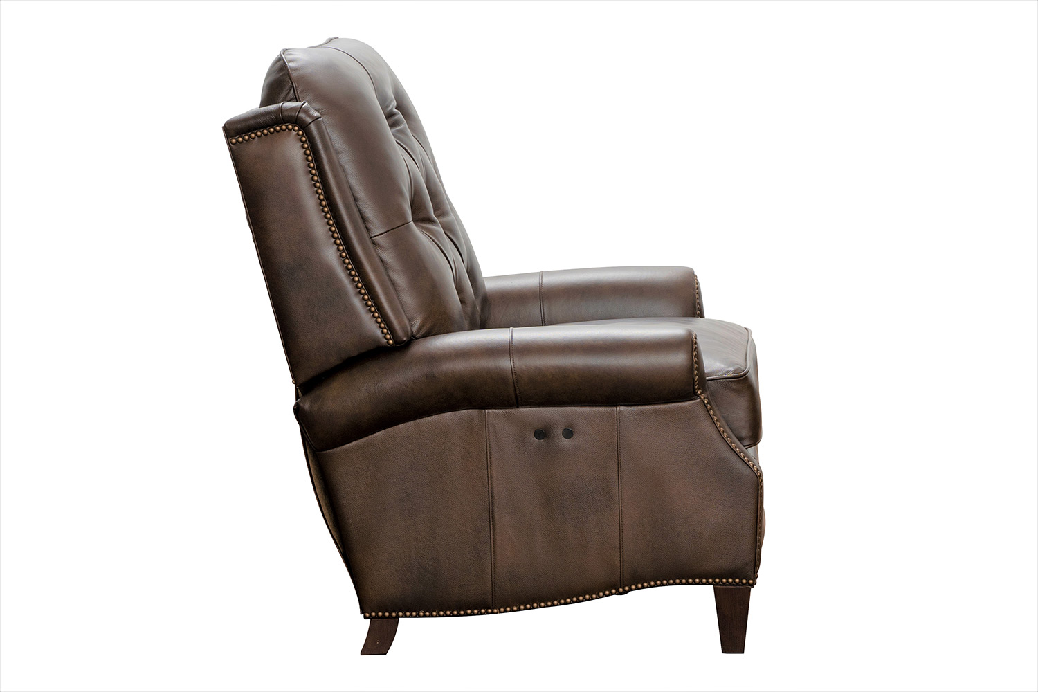 Barcalounger Ava Power Recliner Chair - Ashford Walnut/All Leather