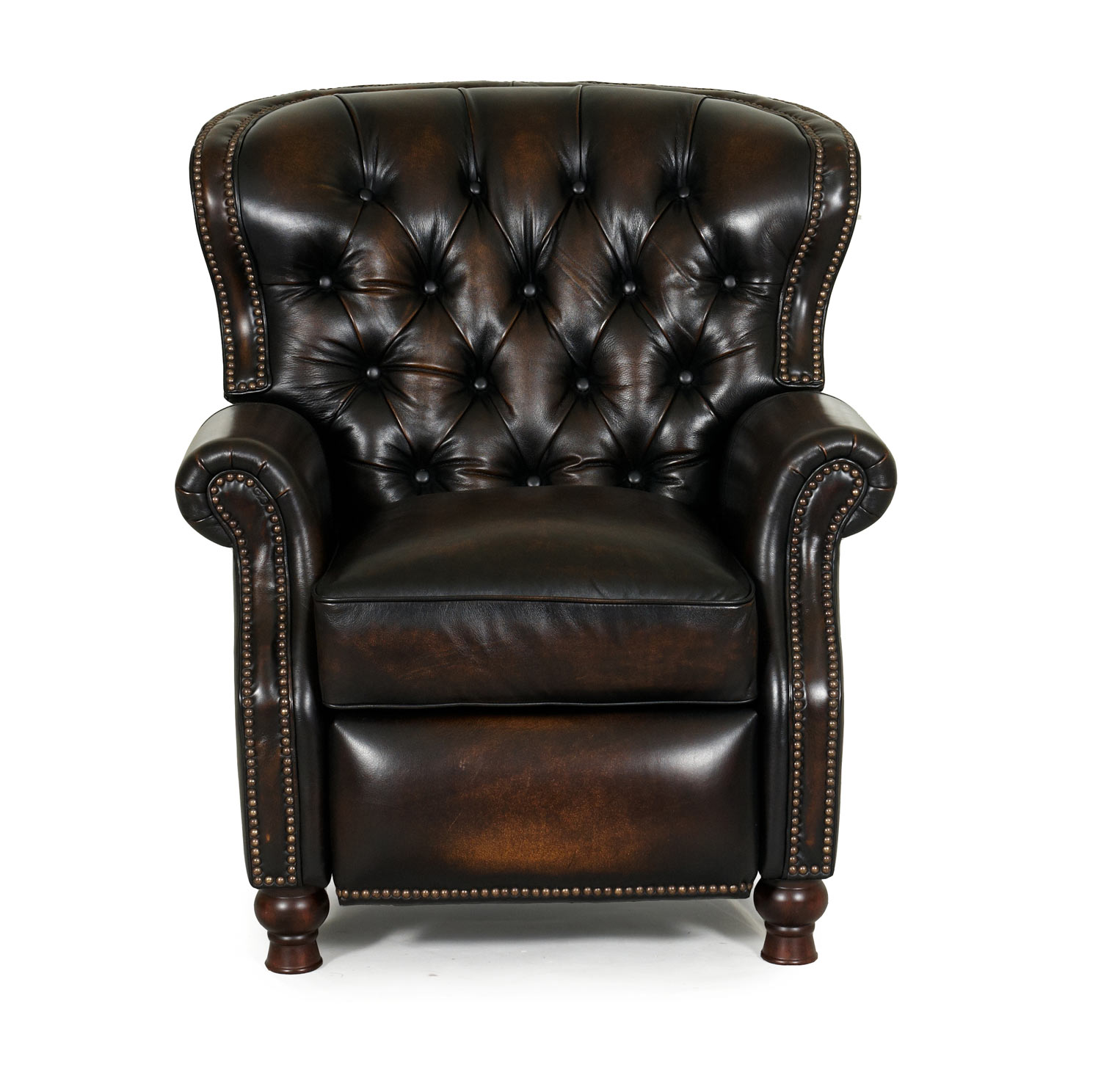 Barcalounger Presidential II Vintage Reserve Power Recliner Chair - Stetson Coffee