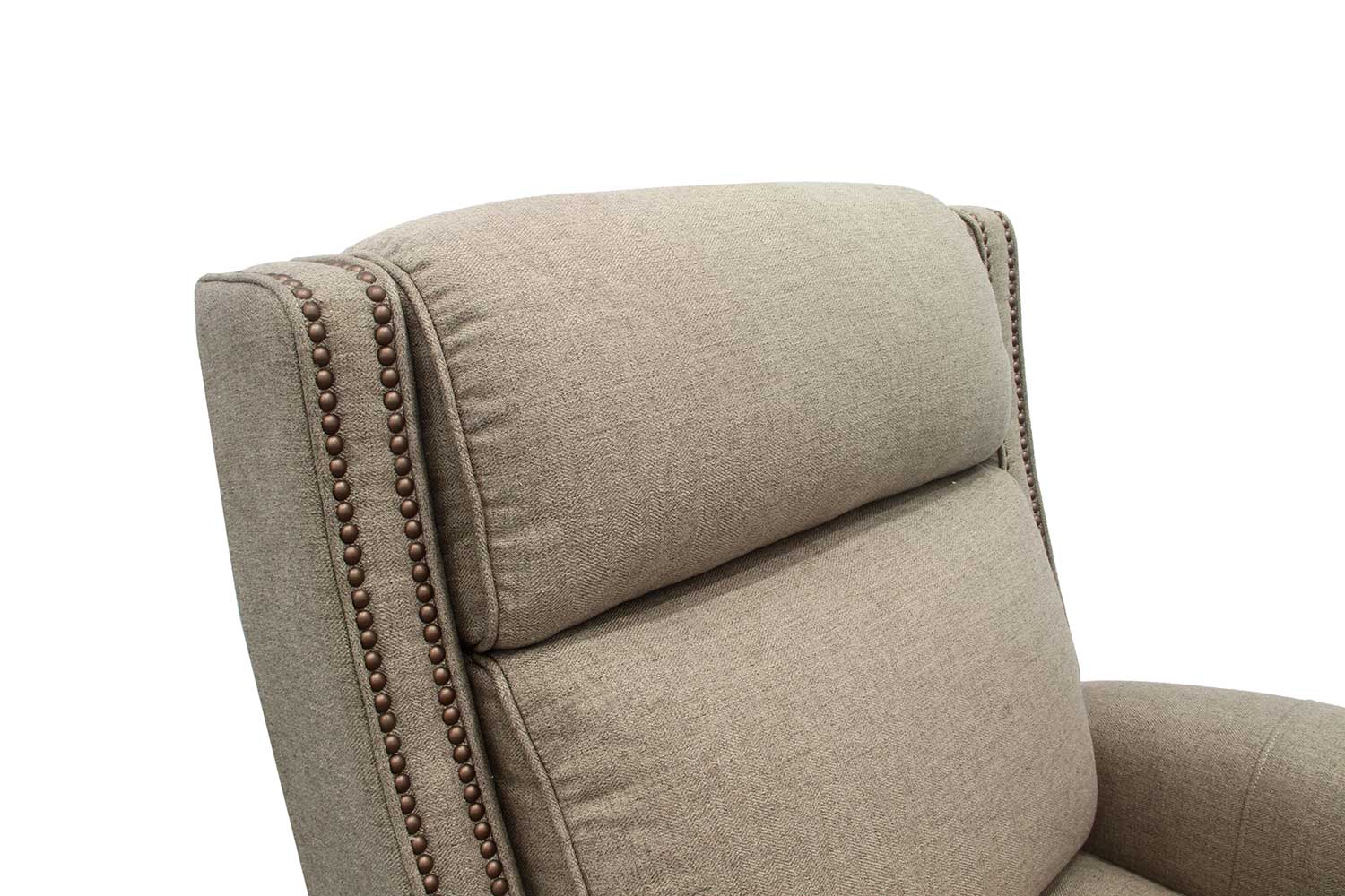 Barcalounger Barrett Power Recliner Chair with Power Headrest - Sisal/fabric