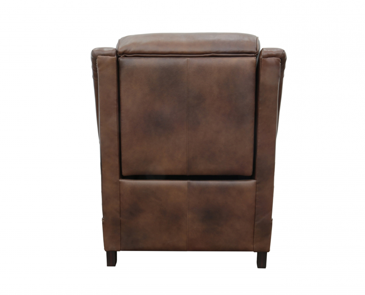 Barcalounger Warrendale Power Recliner Chair with Power Head Rest - Worthington Cognac/All Leather