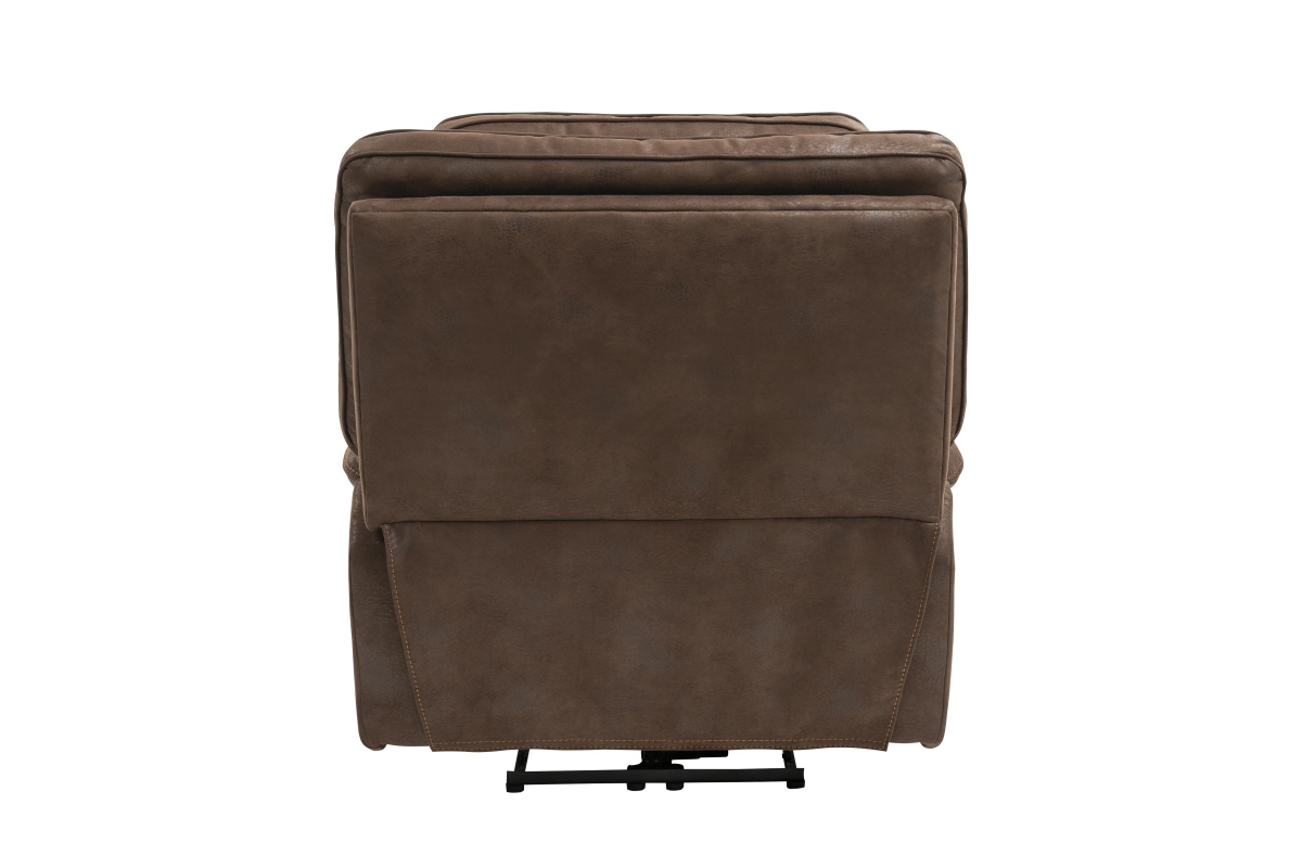 Barcalounger Lawson Power Recliner Chair with Power Head Rest - Garrett Chocolate/fabric