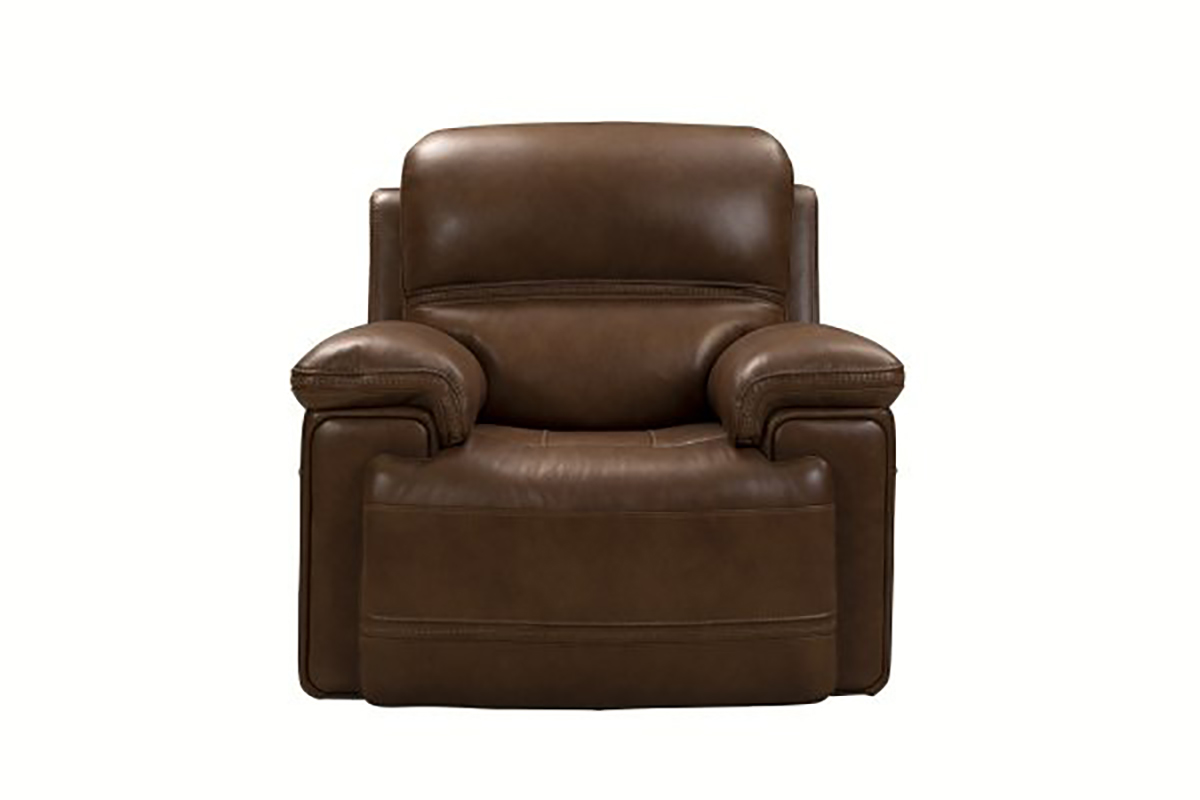 Barcalounger Sedrick Power Recliner Chair with Power Head Rest - Spence Caramel/Leather Match