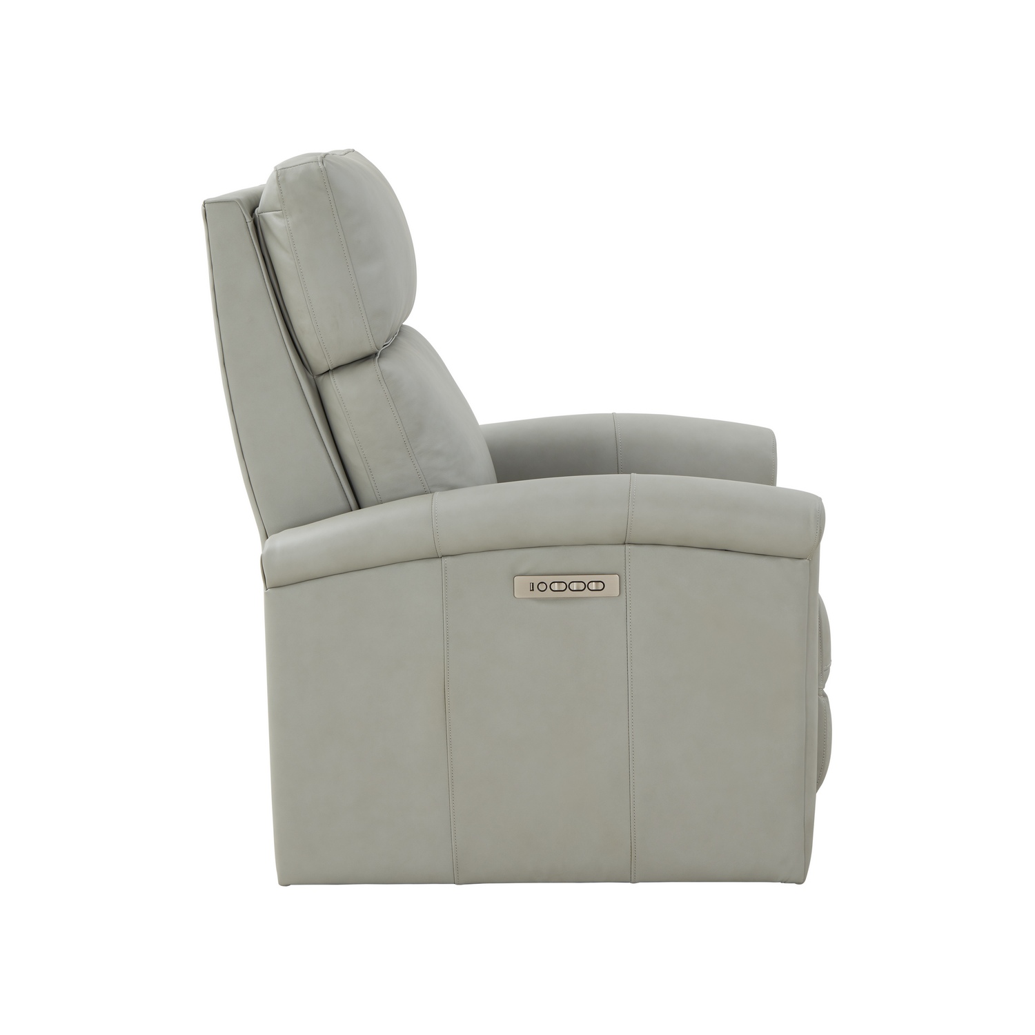 Barcalounger Jaxon Zero Gravity Power Recliner Chair with Power Head Rest and Lumbar - Corbett Chromium/All Leather