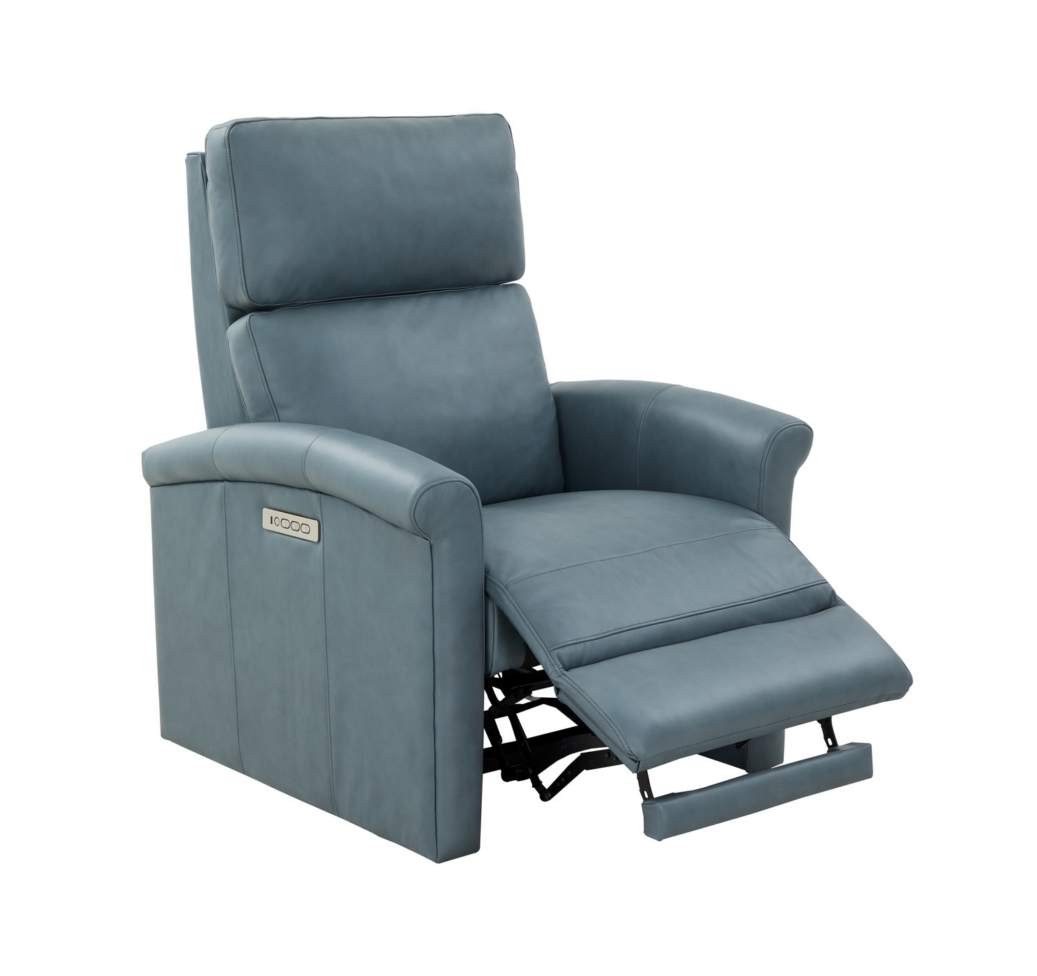 Barcalounger Jaxon Zero Gravity Power Recliner Chair with Power Head Rest and Lumbar - Corbett Steel Gray/All Leather