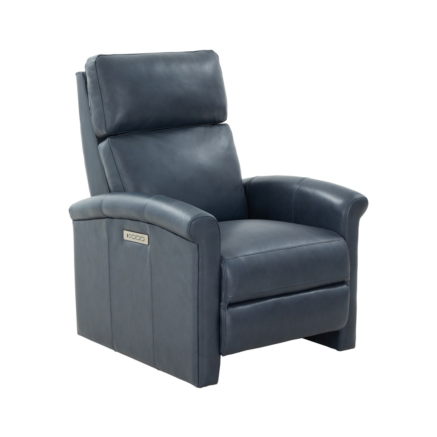 Barcalounger Jaxon Zero Gravity Power Recliner Chair with Power Head Rest and Lumbar - Barone Navy Blue/All Leather