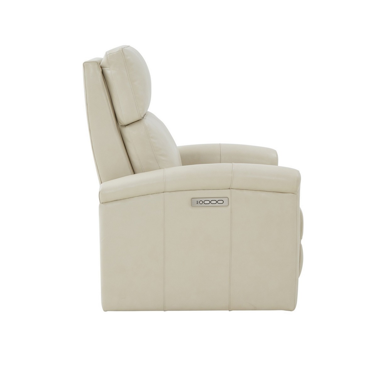 Barcalounger Jaxon Zero Gravity Power Recliner Chair with Power Head Rest and Lumbar - Barone Parchment/All Leather