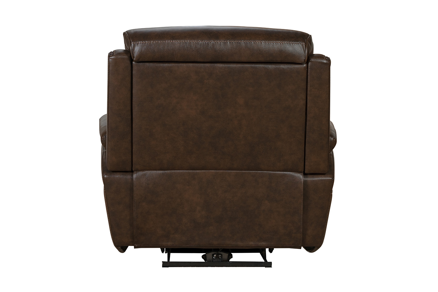Barcalounger Sandover Power Recliner Chair with Power Head Rest and Lumbar - Tri-Tone Chocolate/Leather match