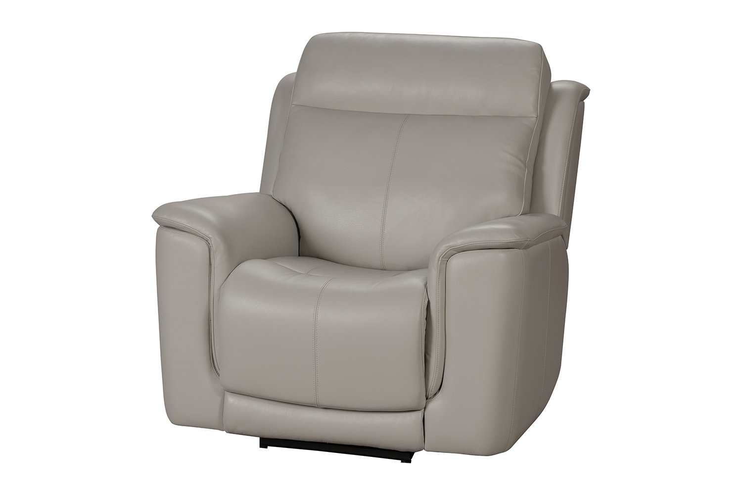 Barcalounger Burbank Power Recliner Chair with Power Head Rest and Lumbar - Laurel Cream/Leather match