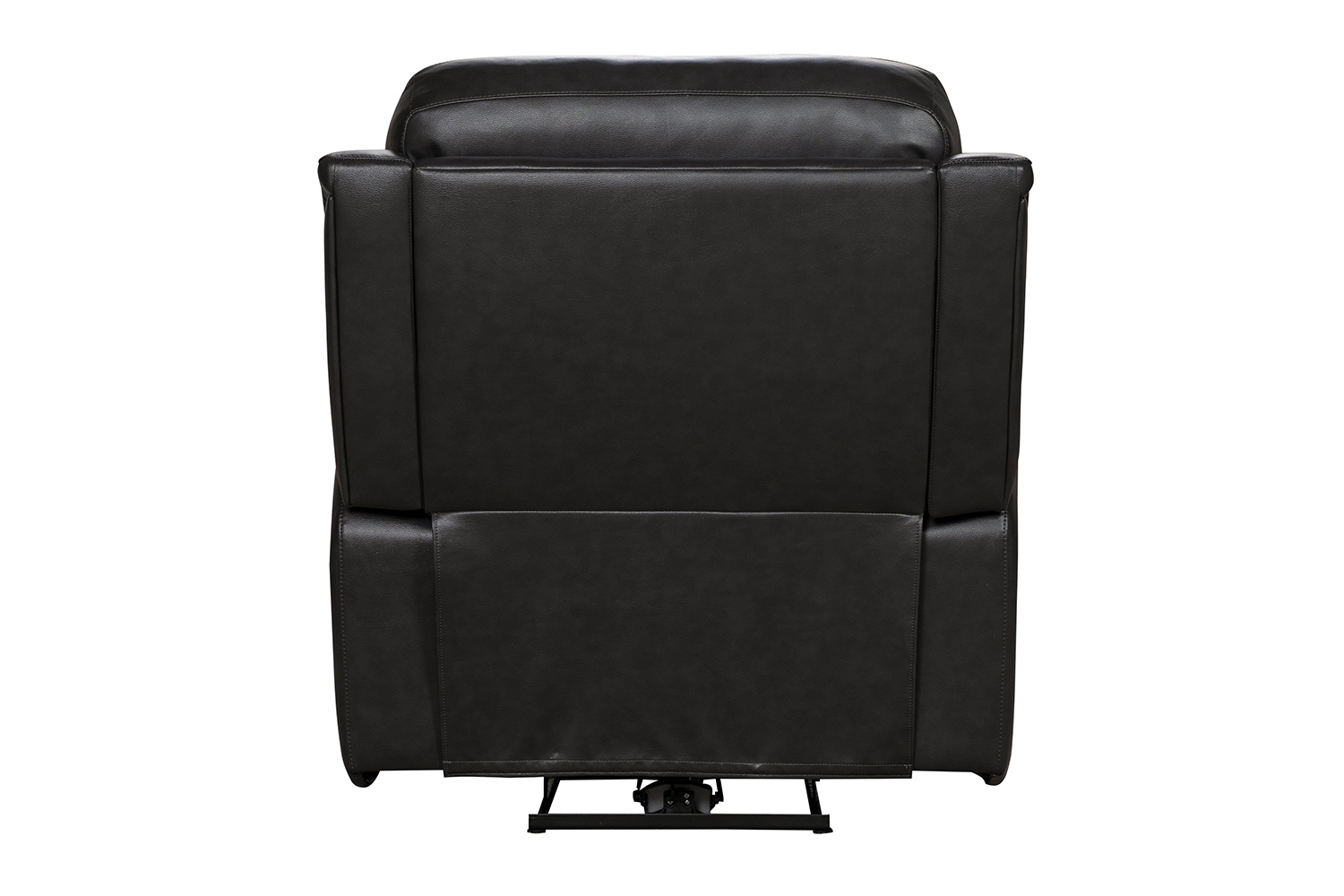 Barcalounger Burbank Power Recliner Chair with Power Head Rest and Lumbar - Matteo Smokey Gray/Leather match