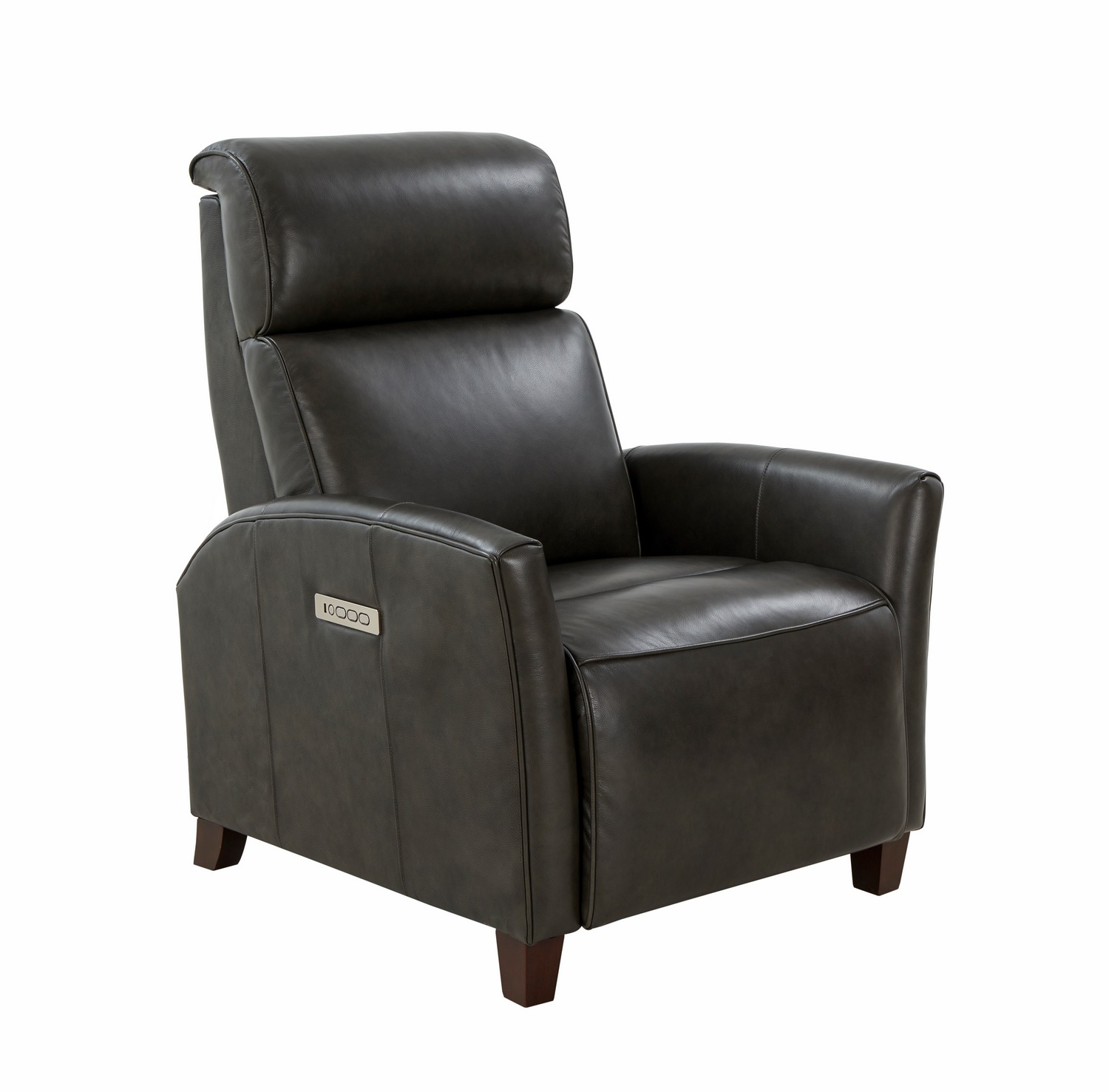 Barcalounger Jasmine Zero Gravity Power Recliner Chair with Power Head Rest and Lumbar - Ashford Graphite/All Leather
