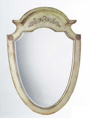 DragonWood Manchester Mirror Antique White-Dragon Wood