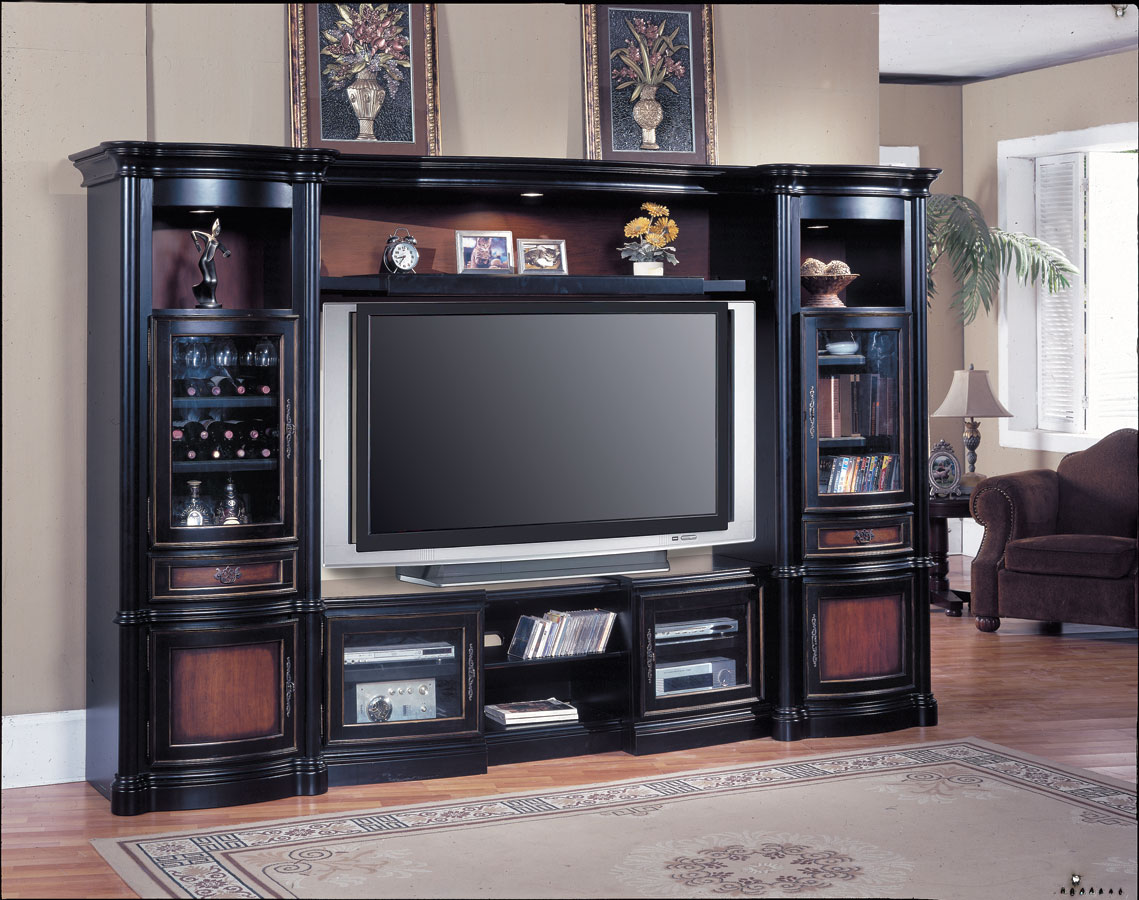 Parker House Bordeaux 4 pc Entertainment Center