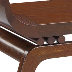 Traditional Accents Dynasty Bench - Cherry