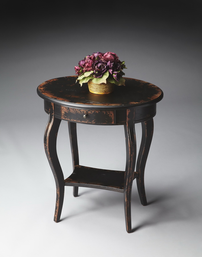 Butler 0532250 Midnight Rose Oval Accent Table