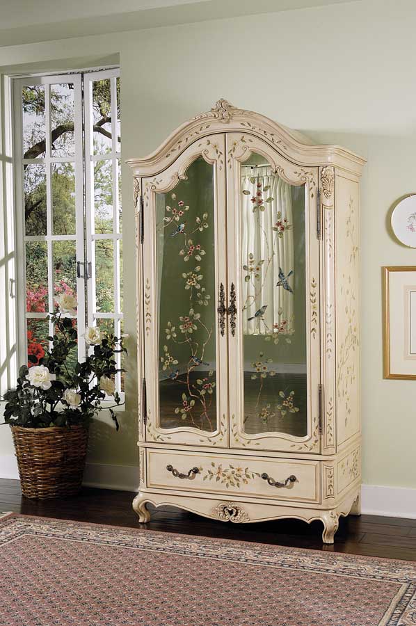 Butler Distinctive Hand Painted Armoire Butler Distinctive Hand Painted Armoire