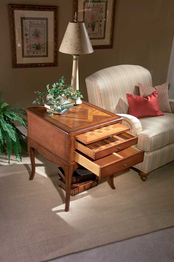 Butler Antique Cherry Pull-out Game Table