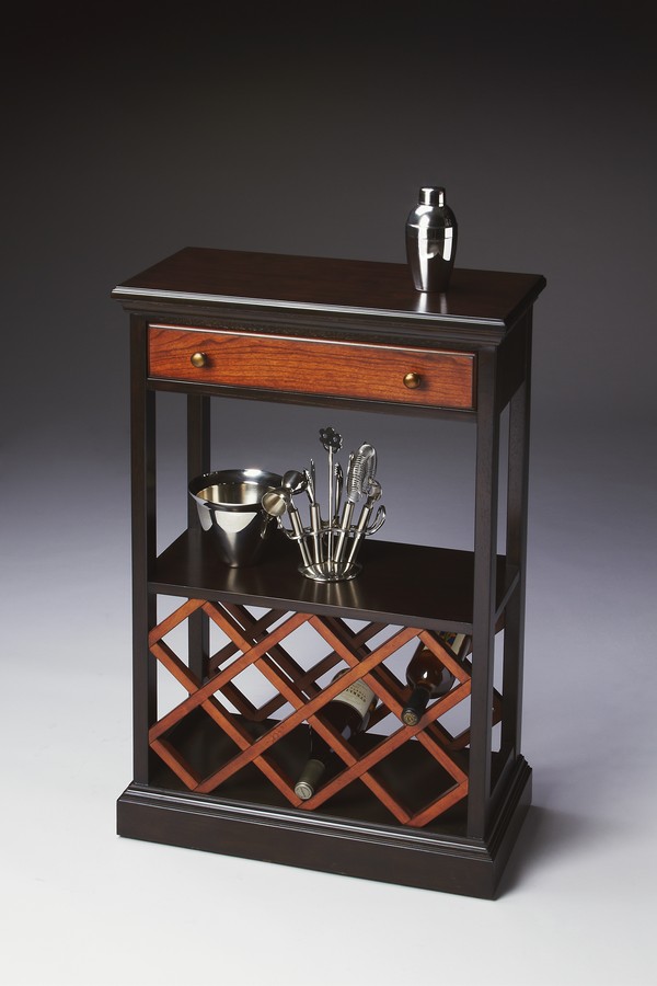 Butler 2131109 Transitional Cherry Wine Rack