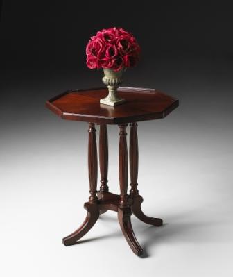 Butler 5015024 Plantation Cherry Octagon Accent Table Butler 5015024 Plantation Cherry Octagon Accent Table