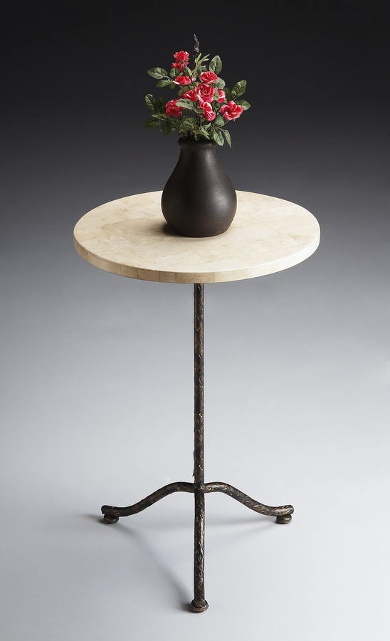 Butler 6068025 Metalworks Pedestal Table Butler 6068025 Metalworks Pedestal Table