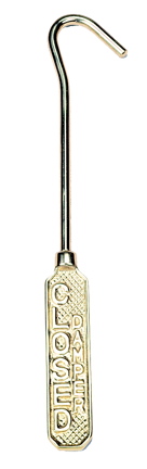 UniFlame Solid Brass Open & Close Damper Pull-Uniflame