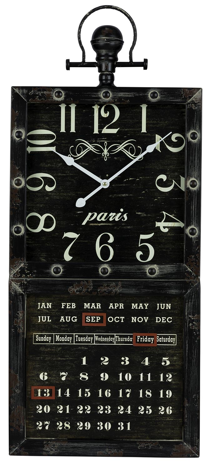 Cooper Classics Gordon Clock - Black