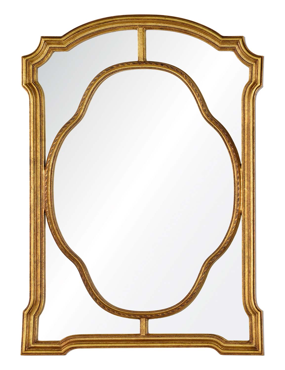 Cooper Classics Cato Mirror - Antiqued Gold