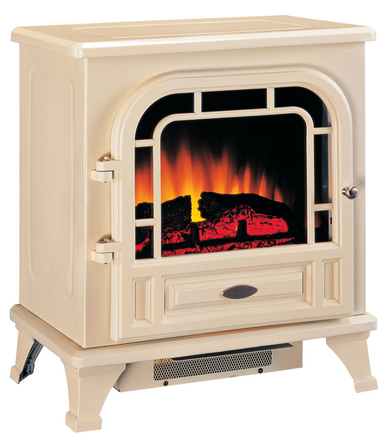 Americana Cream Electric Stove Electric Fireplace -Classic Flame