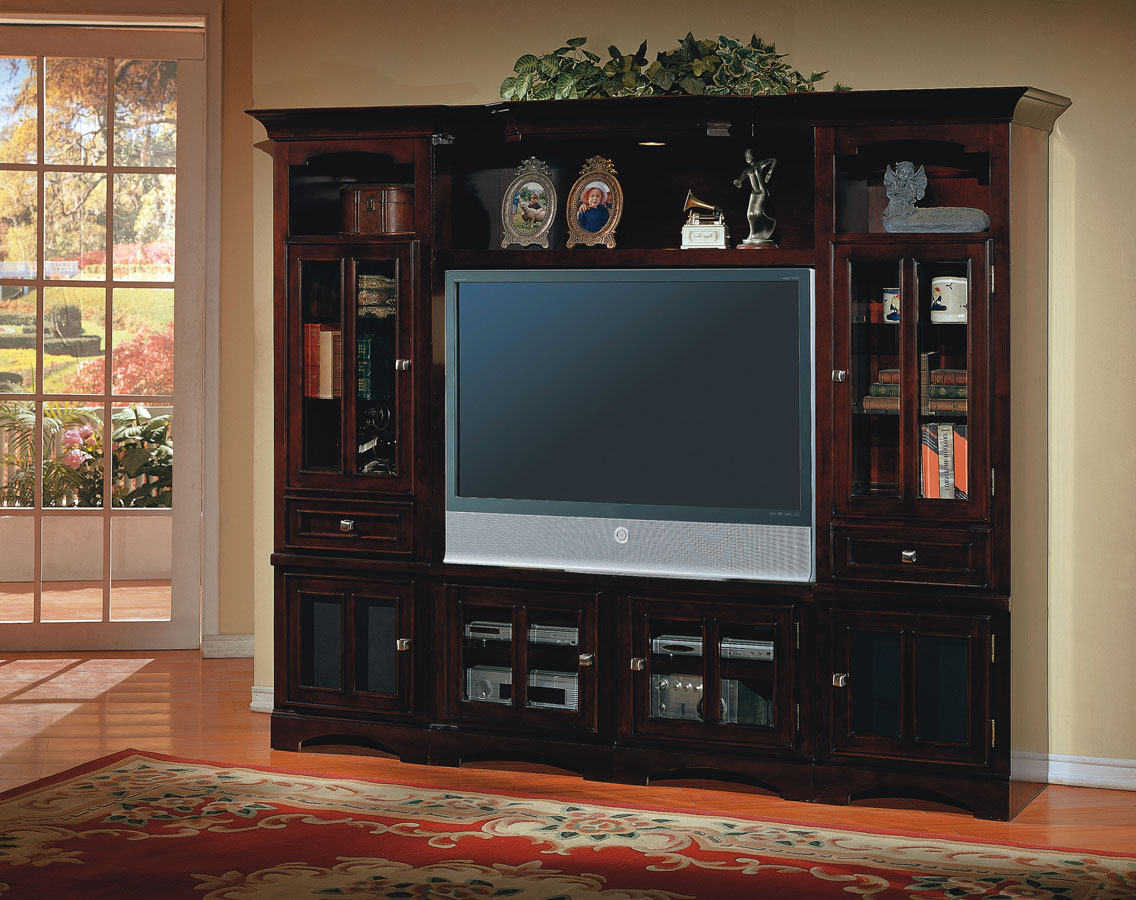 Parker House Cherry Hill 4 pc Entertainment Center CHE1004R at