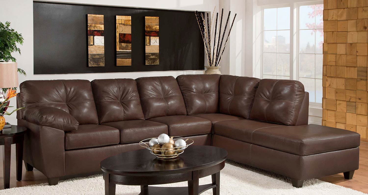 Chelsea Home Ocean Sectional Sofa Set with Chaise