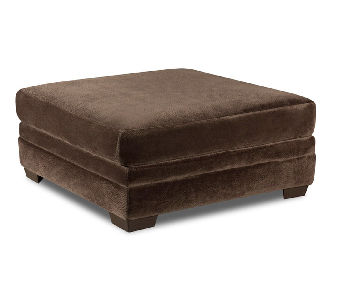 Chelsea Home Barstow Cocktail Ottoman - Sharpei Charcoal