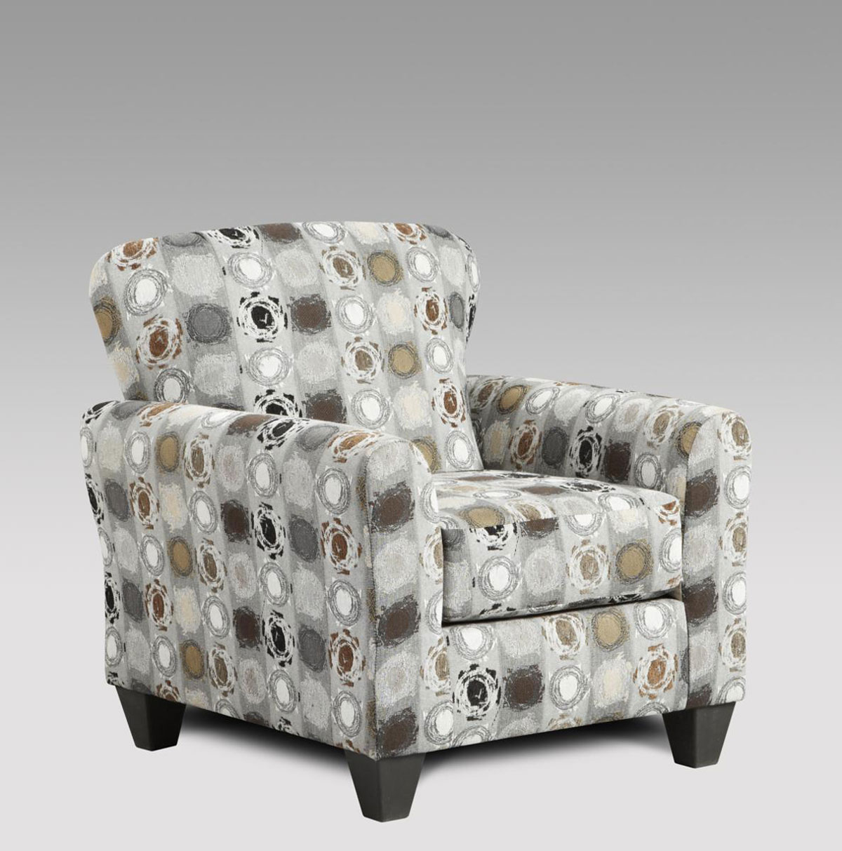 Chelsea Home Talbot Accent Chair - Paintball Granite