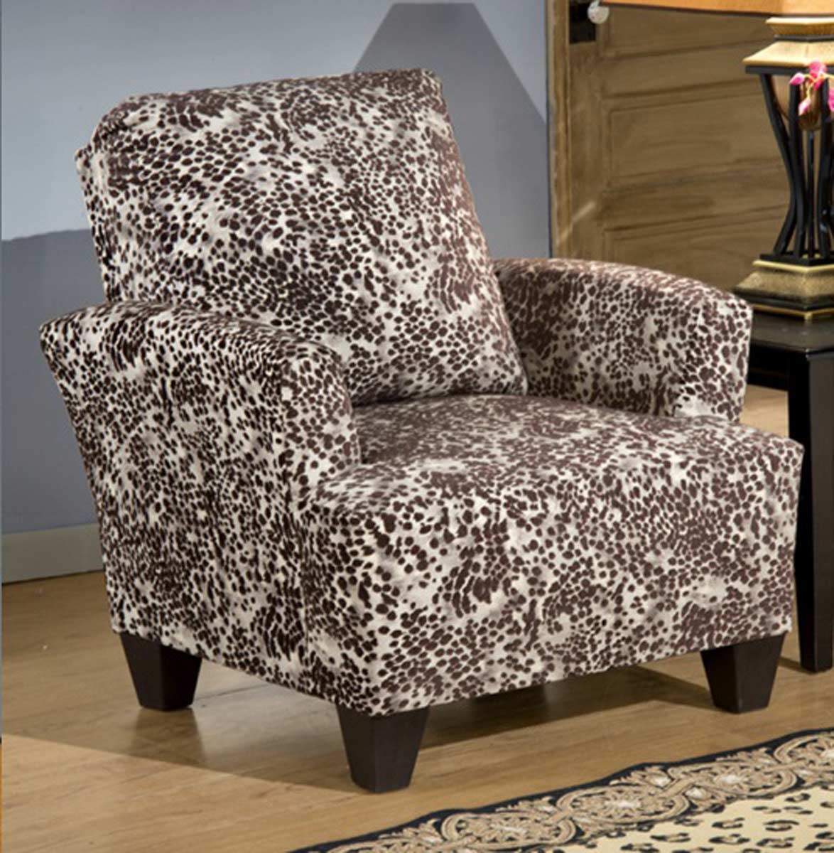 Chelsea Home Maple Accent Chair - Meerkat Mink