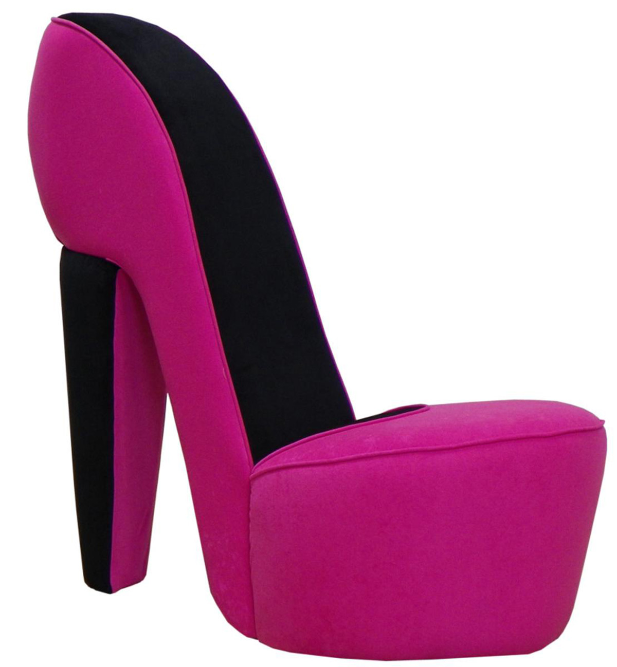 Chelsea Home Queen Shoe Chair - Hot Pink
