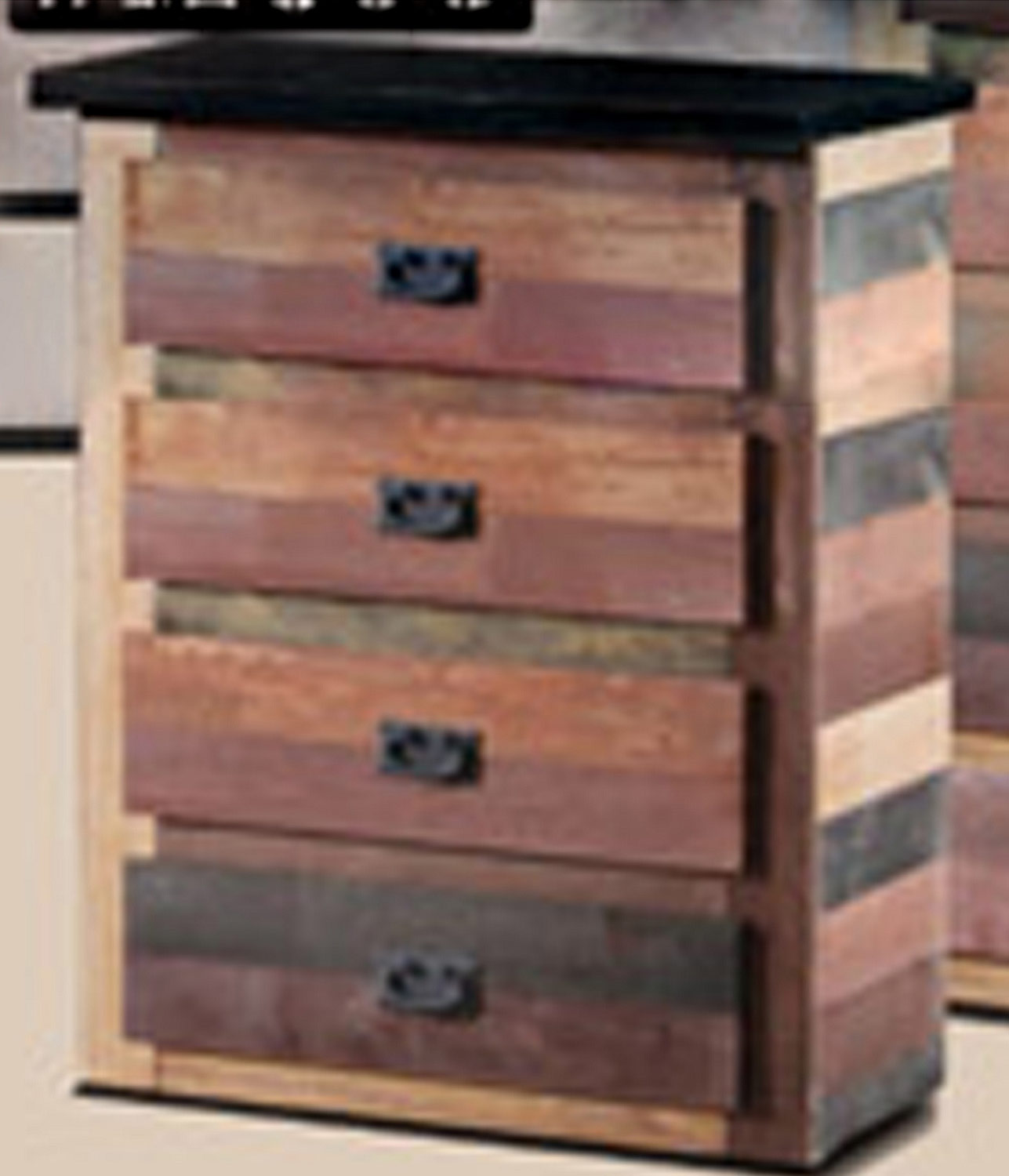 Chelsea Home 4 Drawer Chest - Multi Color