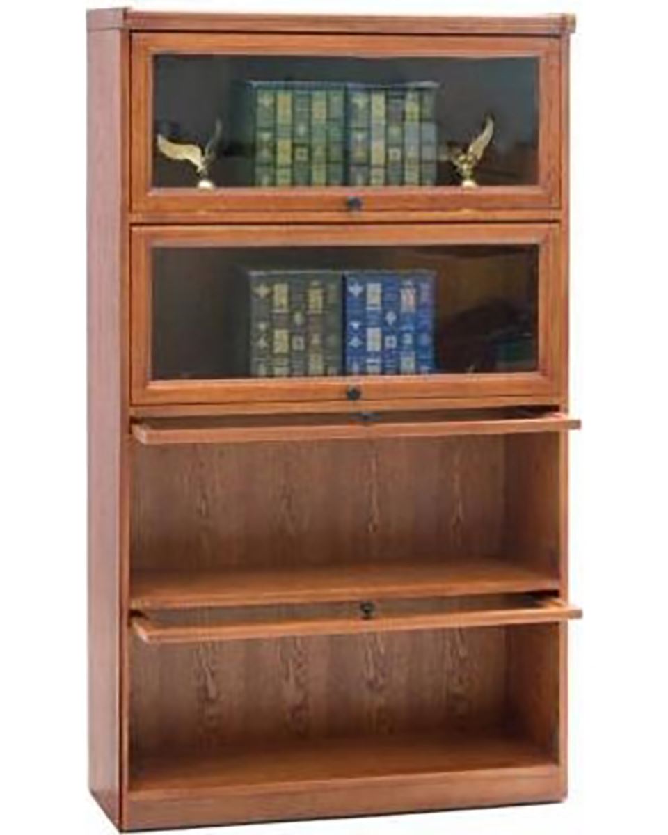 Chelsea Home Harlan Bookcase - Medium Oak