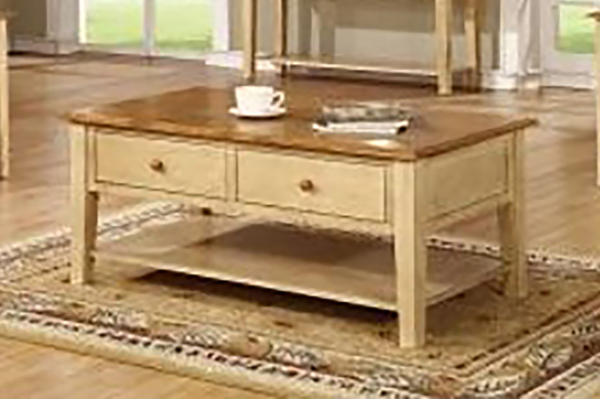 Chelsea Home Valentine coffee Table - Two Tone