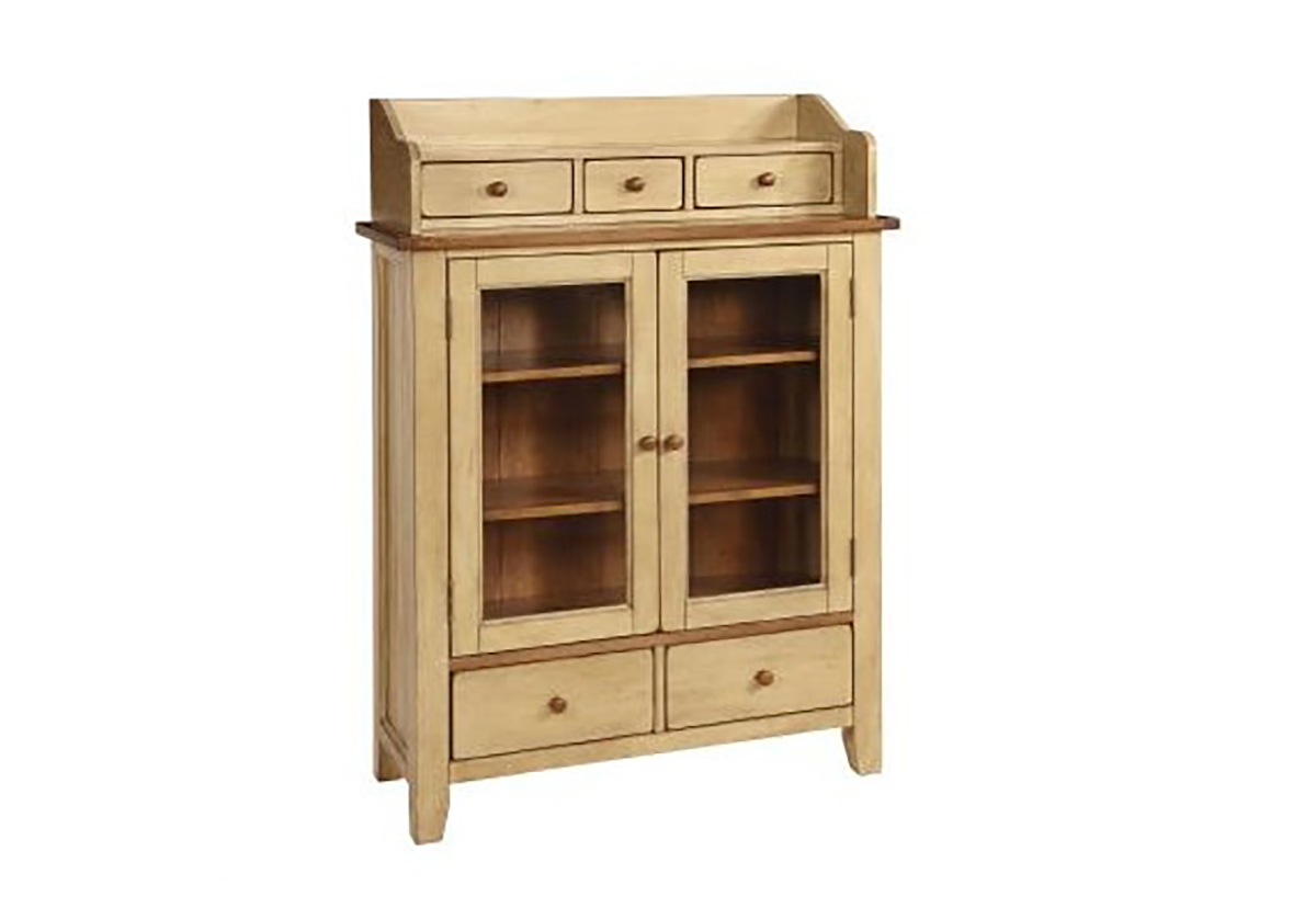 Chelsea Home Valiant Display Cabinet - Two Tone
