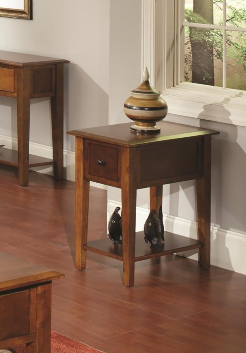 Chelsea Home Ashby End Table - Tobacco