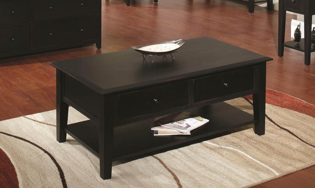Chelsea Home Ayer Coffee Table - Black
