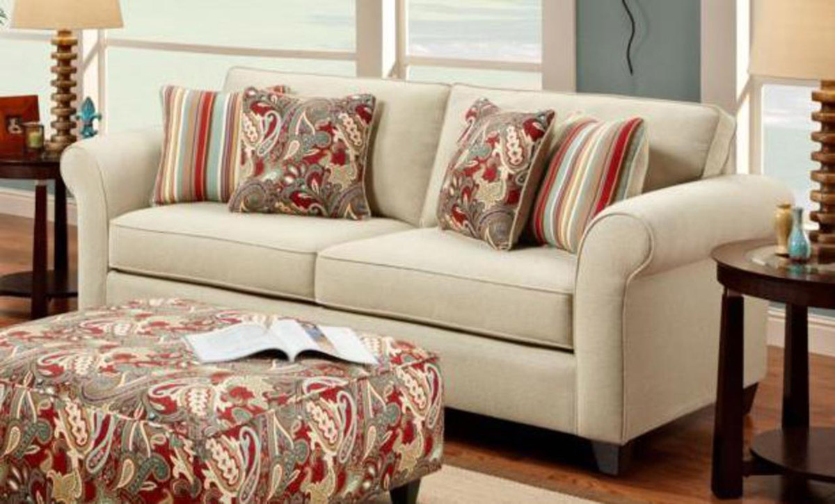 Chelsea Home Essex Sofa - Tanner Shell