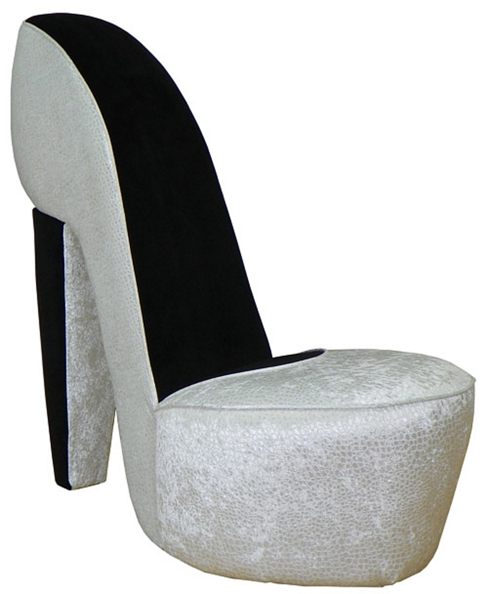 Chelsea Home Diva Shoe Chair - Excite Pearl