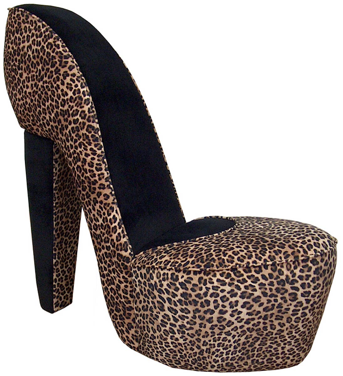 Chelsea Home Diva Shoe Chair - Leopard