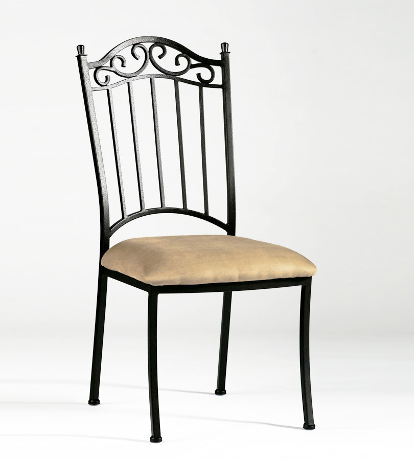 Chintaly Imports Wrought Iron Side Chair