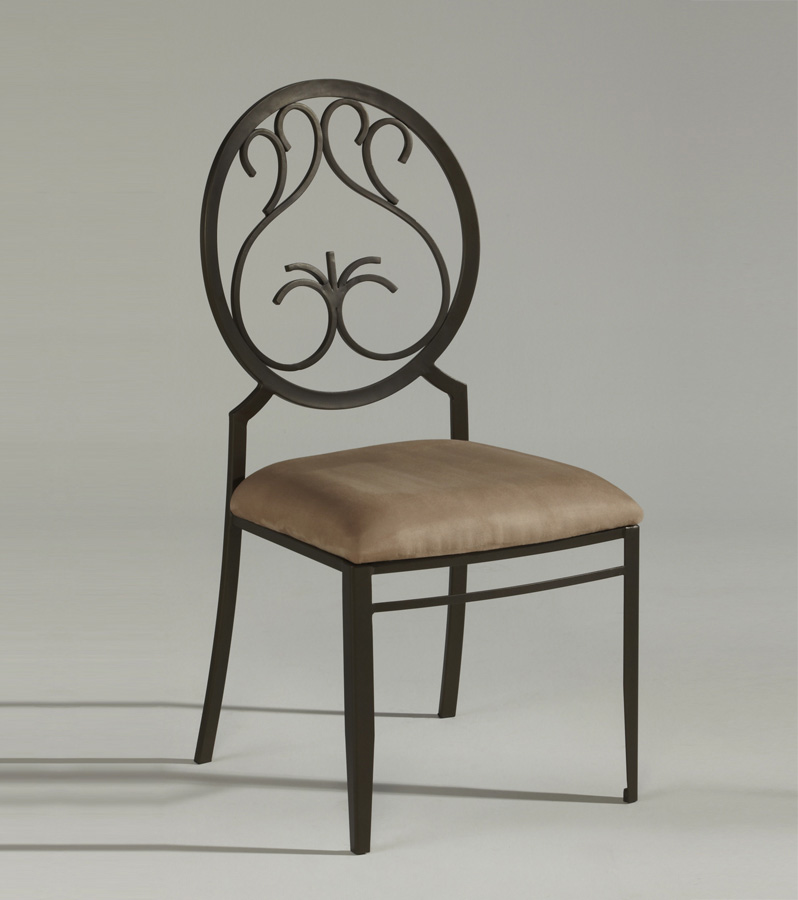 Chintaly Imports 0745 Wrought Iron Side Chair