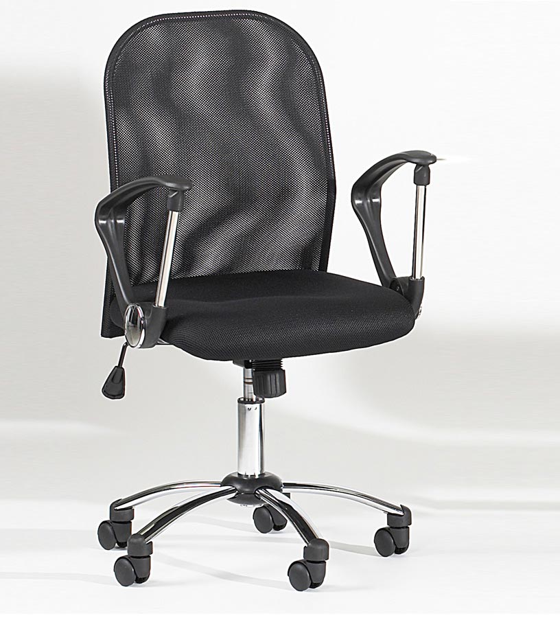 Chintaly Imports Mesh Back Swivel Tilt Hydraulic Chair